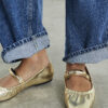 Gold Bangle Ballet Shoes