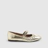 Gold Bangle Ballet Shoes