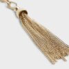 Gold Chain Tassel Belt