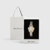 Gold Flower Face Watch