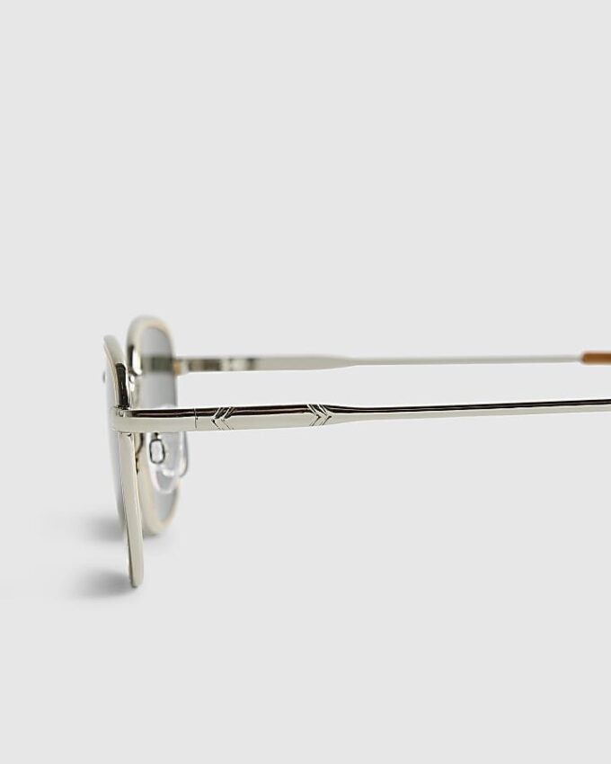 Gold Hexagon Sunglasses