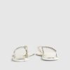 Gold Pearl Thong Jelly Flip Flops