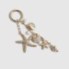 Gold Starfish Bag Charm