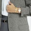 Gold Watch And Bracelet Multipack