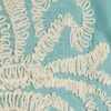 Green Embroidered Long Sleeve Beach Shirt
