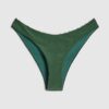 Green High leg Bikini Bottoms