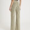 Green High Waisted Relaxed Straight Leg Jeans