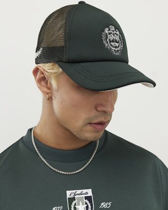 Green Mesh Cap