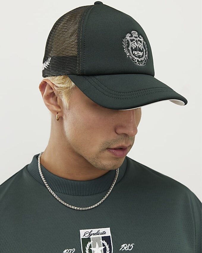 Green Mesh Cap