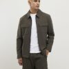 Green Muscle Fit Shacket