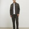 Green Muscle Fit Shacket
