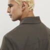 Green Muscle Fit Shacket