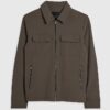 Green Muscle Fit Shacket