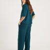 Green Premium Wide Leg Joggers
