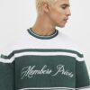 Green Regular Fit Members Prive Jumper