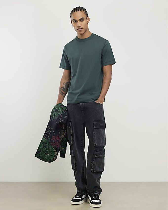 Green Regular Fit T-Shirt