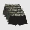 Green Satin RI Waistband Pack Of 5 Trunks