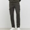 Green Skinny Fit Cargo Trosuers
