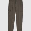 Green Skinny Fit Cargo Trosuers