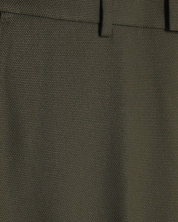 Green Skinny Fit Textured Suit Trousers Green Skinny Fit Textured Suit Trousers