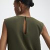 Green Sleeveless Tank Top