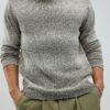 Green Slim Fit Gradient Jumper