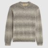 Green Slim Fit Gradient Jumper