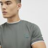 Green Slim Fit MCMXII Badge T-Shirt