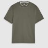 Green Slim Fit MCMXII Badge T-Shirt