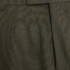 Green Slim Fit Textured Suit Trousers