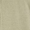 Green wide leg knitted ribbed trousers