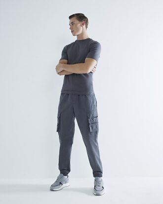 Grey 3 pack Muscle Fit T-Shirt