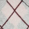 Grey Argyle Print Polo Tank Top