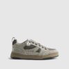 Grey Canvas Skater Trainer