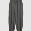 Grey Cosy Balloon Leg Joggers