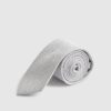 Grey Geometric Tie