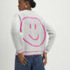 Grey Happy Heart Cardigan