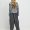 Grey Hareem Leg Trousers