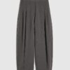 Grey Hareem Leg Trousers