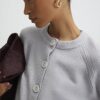 Grey Knitted Long Sleeve Cardigan