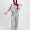 Grey Long Sleeve Cosy Button Through Cardigan