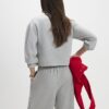 Grey Long Sleeve Cosy Button Through Cardigan
