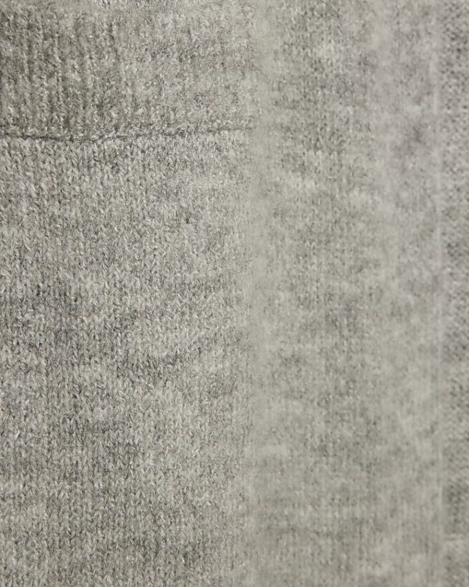 Grey Long Sleeve Cosy Maxi Cardigan