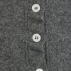 Grey Long Sleeve Frilled Cosy Cardigan