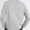 Grey Long Sleeve Half Zip Jumper