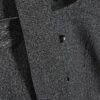 Grey Long Sleeve Tie Neck Jacket