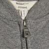 Grey Long Sleeve Zip Up Bomber Sweatshirt