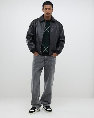 Grey Loose Fit Jeans