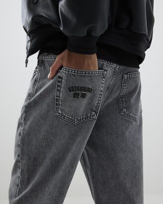 Grey Loose Fit Jeans