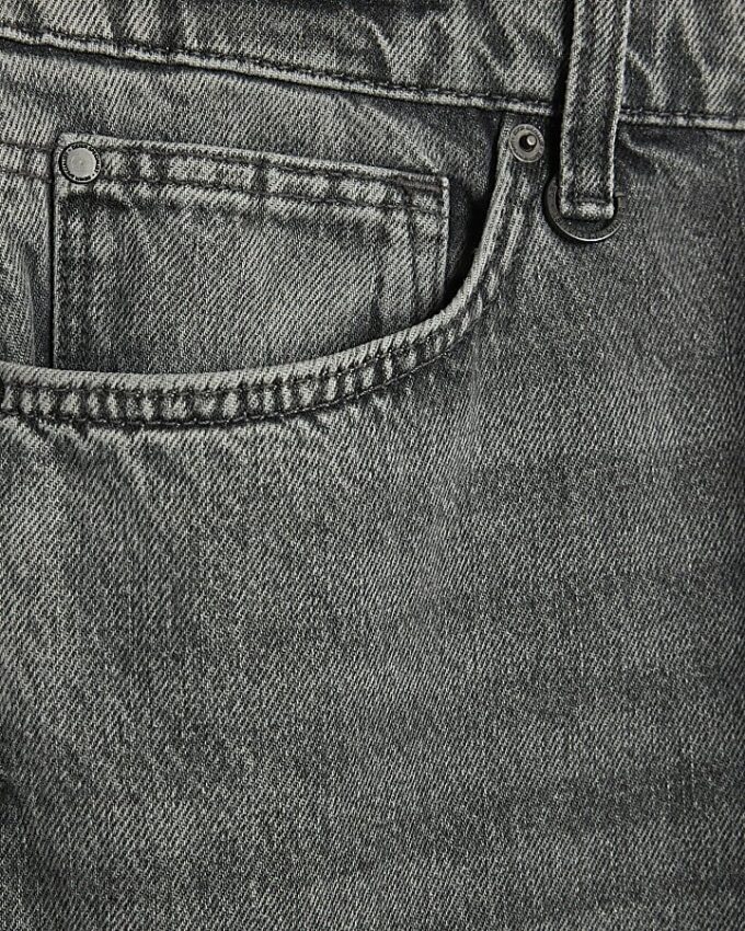 Grey Loose Fit Jeans
